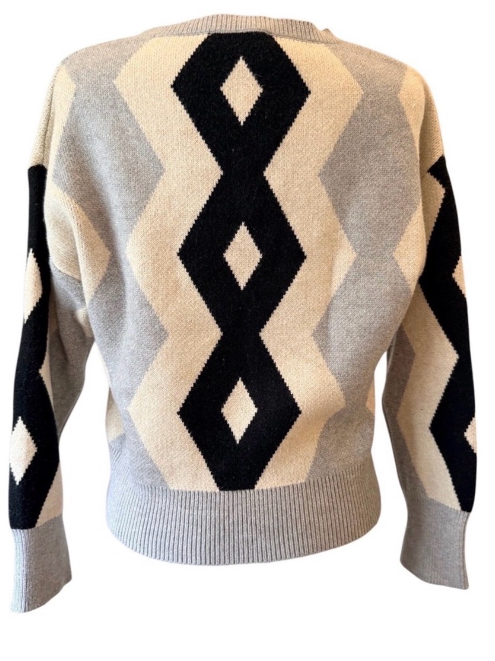 Gorgeous Truth By Republic Geometric/ Argyle Sweater - Picture 2 of 6